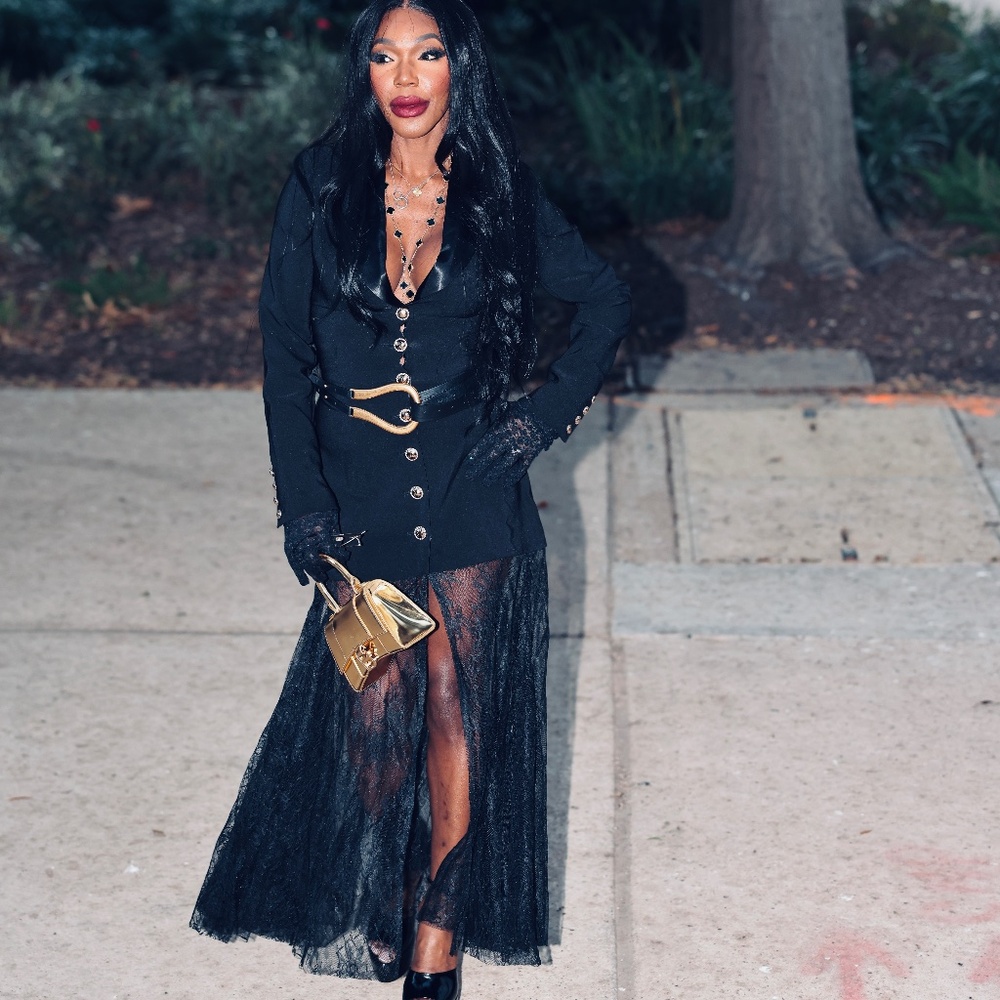 OK BOSS LADY BLAZER MAXI DRESS